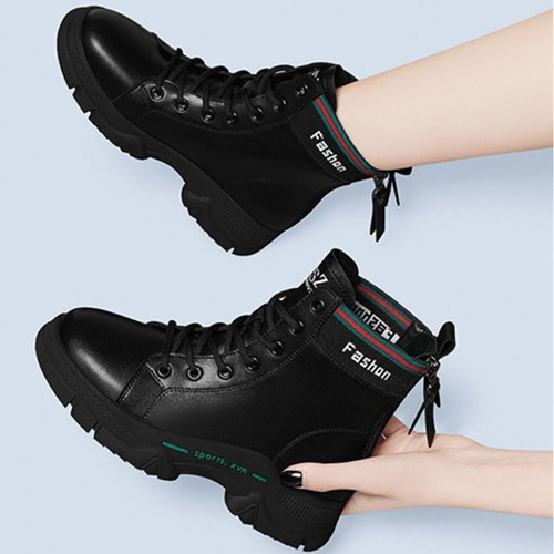 Cutting-edge fashion versatile women's boots ladys shoes boots ladys boots Thick soled boots girs shoes boots