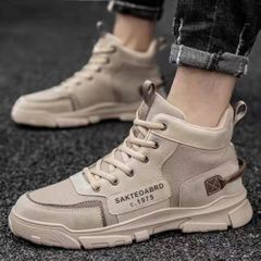 2023 High-top Martin boots  BROWN boot shoes mens shoes loafers shoes causes shoes mens shoes boots 40 Brown