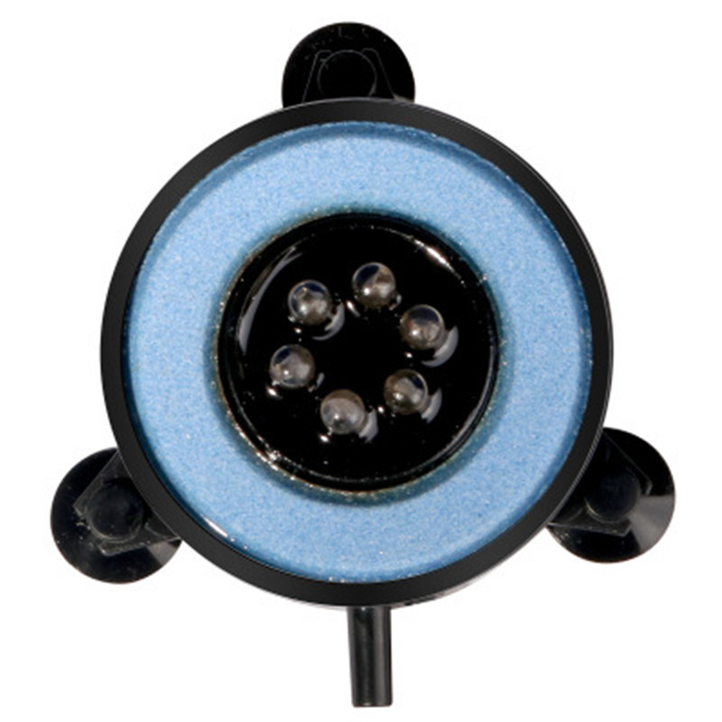 Underwater RGB Fish Tank Air Curtain Bubble Light Changing LED Submersible Aquarium Decorate Light