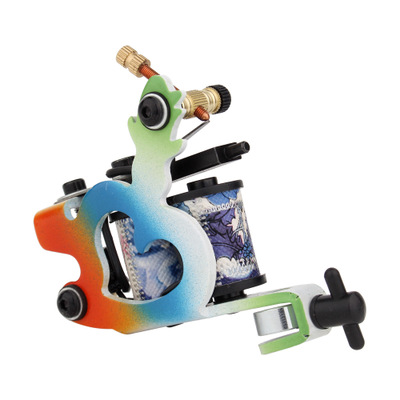 Starter Tattoo Kit 8 Wrap Coils Tattoo Gun Machines Grips Needles Tips Power Supply