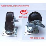 Expandable Movable Washing Machine &amp; Fridge Trolley Stand