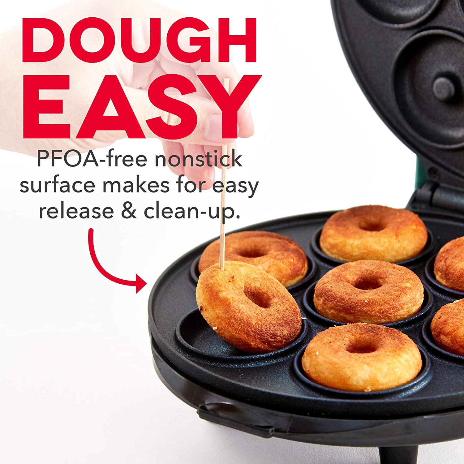 7 slots Mini Donut Doughnut Maker Machine