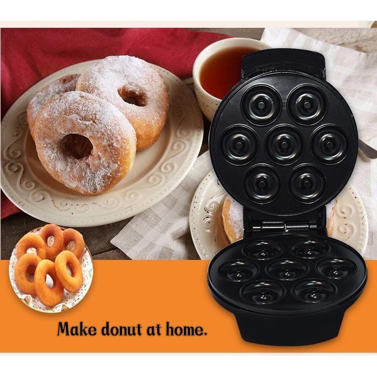 7 slots Mini Donut Doughnut Maker Machine