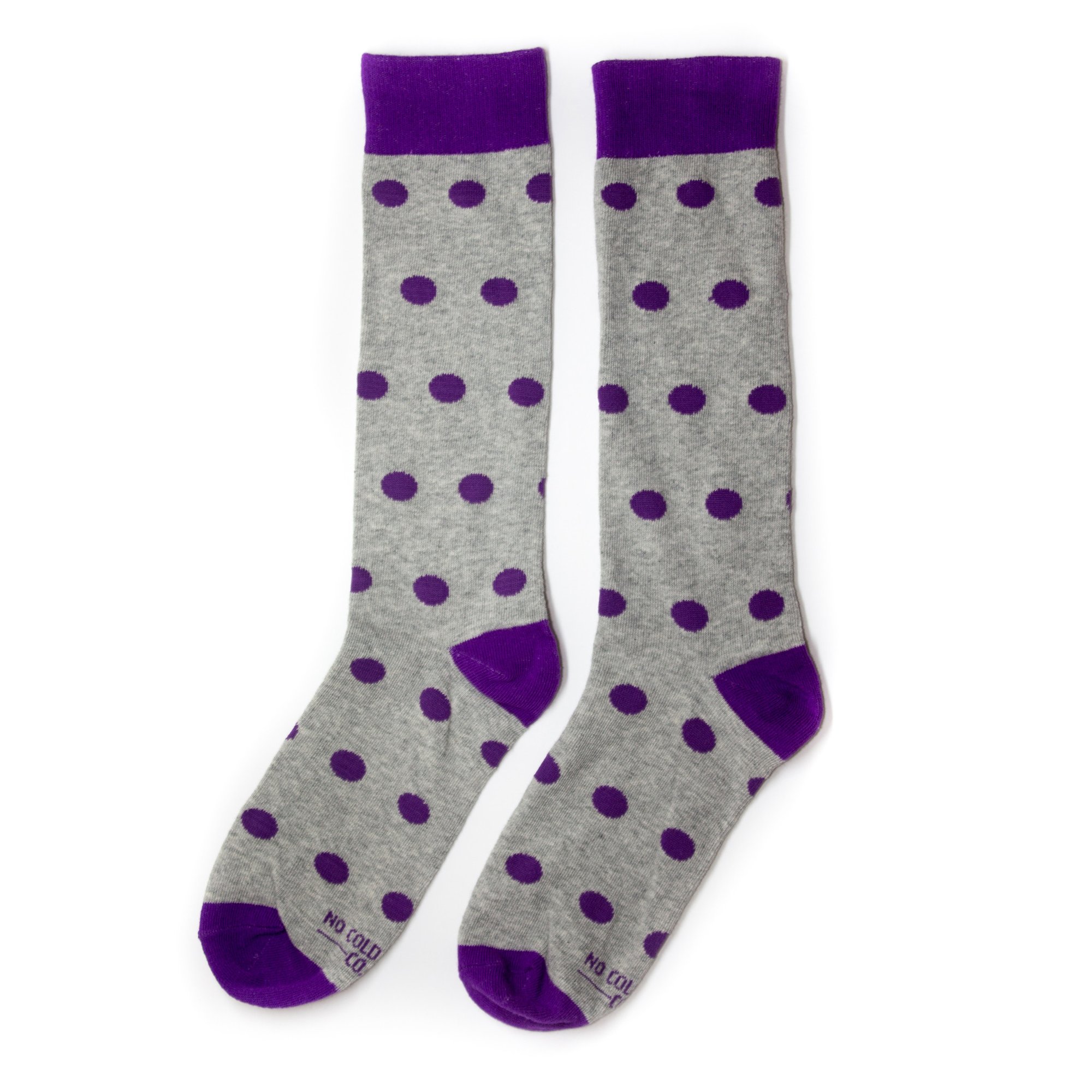6 Pairs Men's Cotton Polka Dot Happy Socks