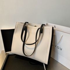 Handbags Large Capacity Ladies Bags Fashion Single Shoulder Bags Tote Women's Bags White one size