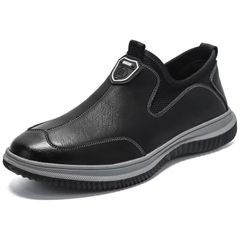 New Arrival High Quality Business Men's Shoes Fashion Mens Casual Loafers Driving Shoes Men Party Slip-Ons Oxfords Shoes 40 Black