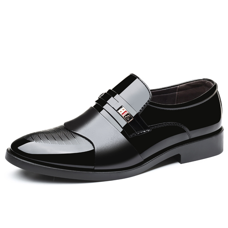 New Arrival Business Oxfords Fashion Wedding Shoes Men's Shoes Slip-Ons Splicing Shoes