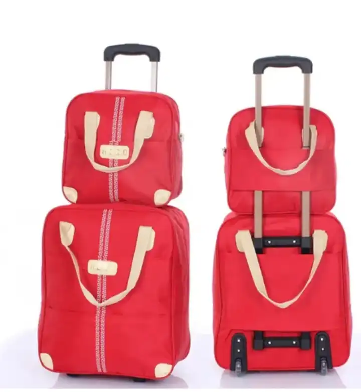 2 In1 Trolley Bag Travel Suitcase Bag  Waterproof