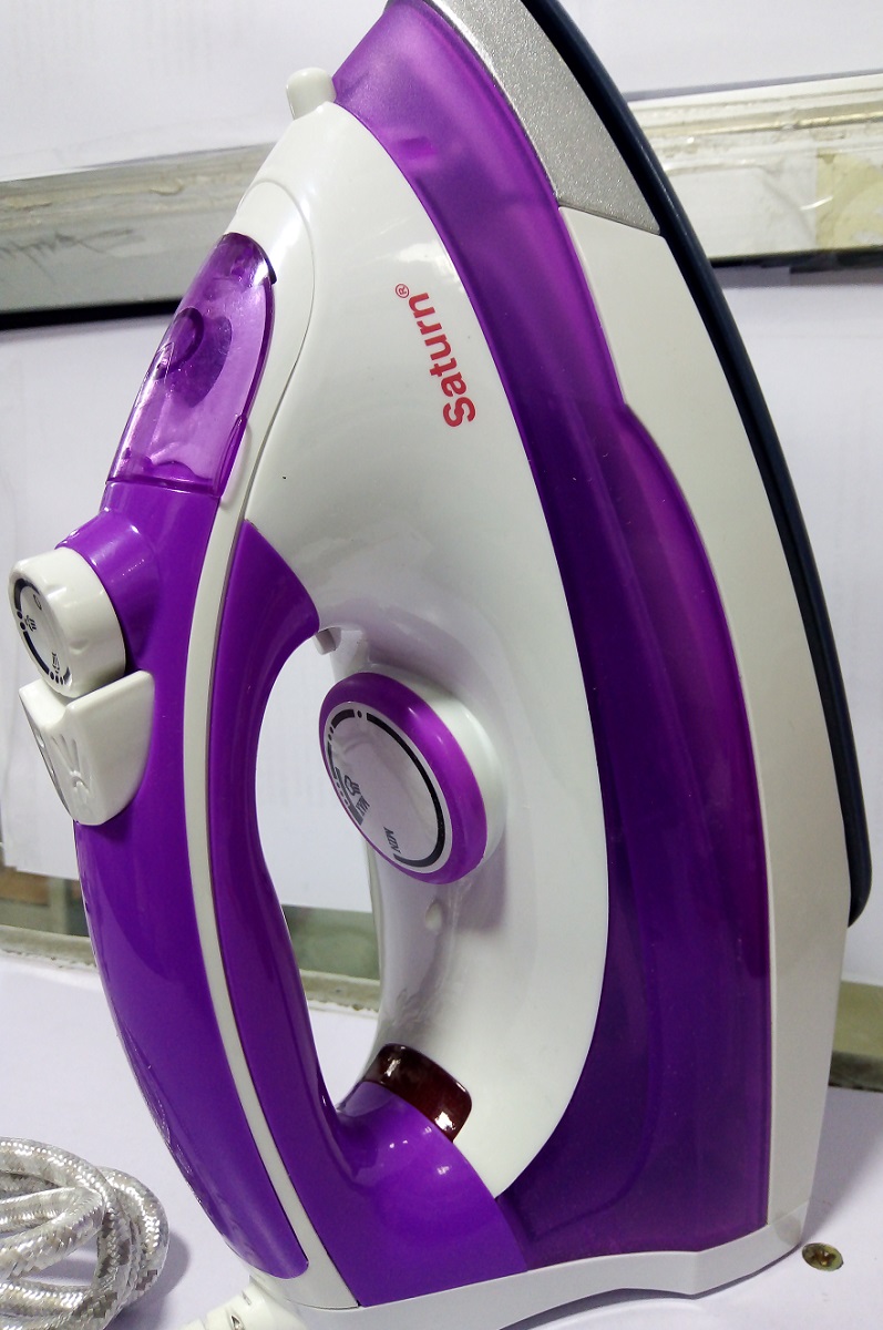 Electric iron box-2200w with Ceramic soleplate