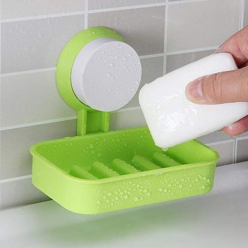 Soap Storage- stick on wall vacuum suction