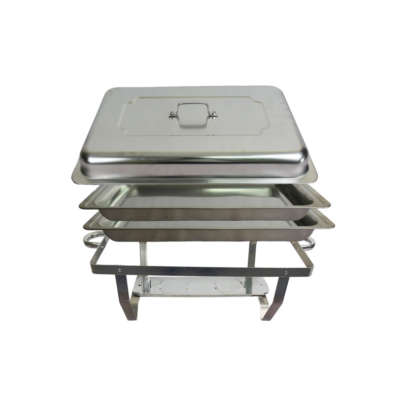 RASHNIK 11L  RN-5901  Stainless steel plate chafing dish single  basin