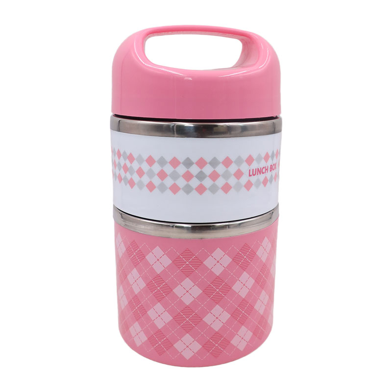 RASHNIK  RN-1415 930ML Double Layer  Lunch Box