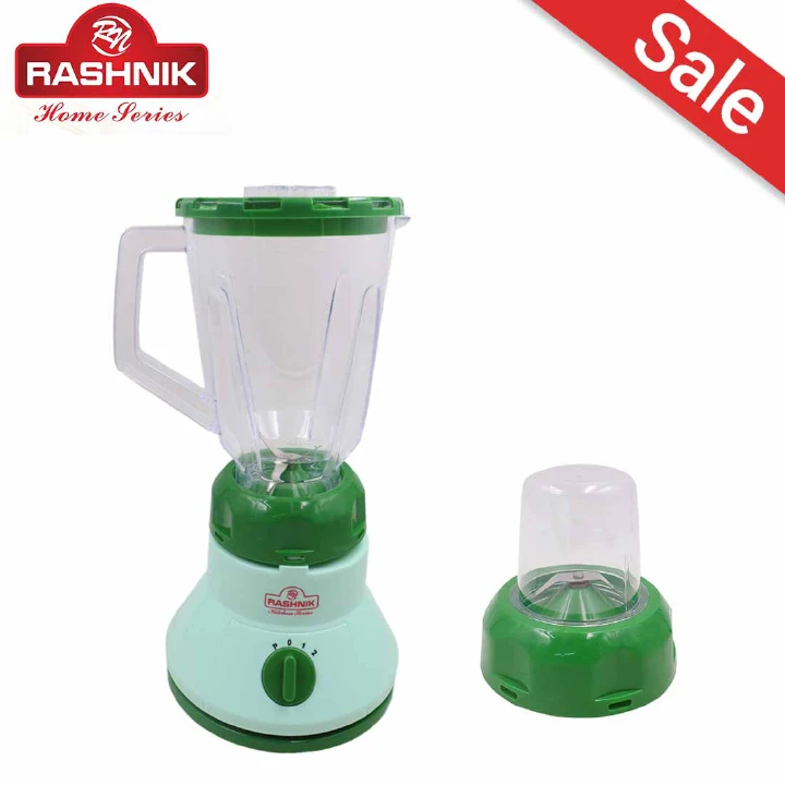 【Promotion】RASHNIK RN-1002  2 IN 1 350W Mixer Blender Juicer Household Appliances