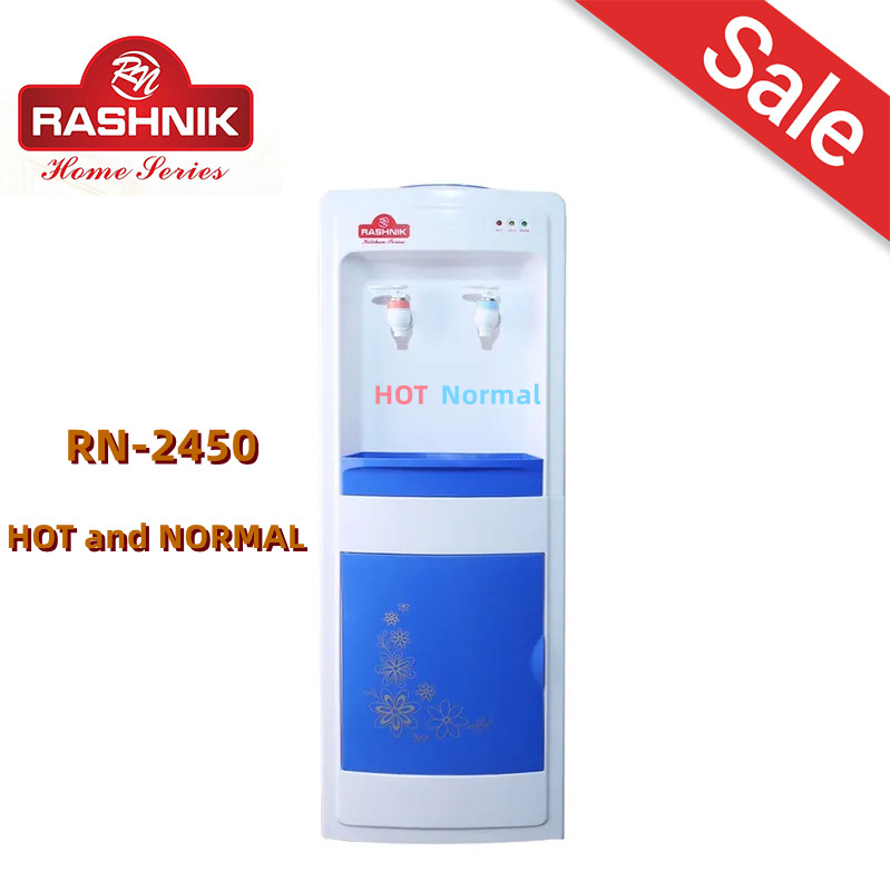 RASHNIK  RN-2450/ RN-2451 Hot And Normal Standing Water Dispenser with Storage Cabine