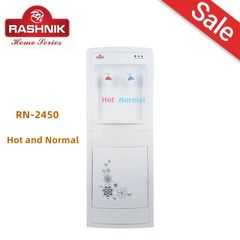 RASHNIK  RN-2450/ RN-2451 Hot And Normal Standing Water Dispenser with Storage Cabine White as picture