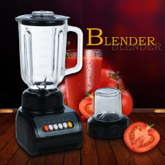 【Promotion】RASHNIK RN-999 1.5L  2 IN 1 Blender  Juicer Household Appliances