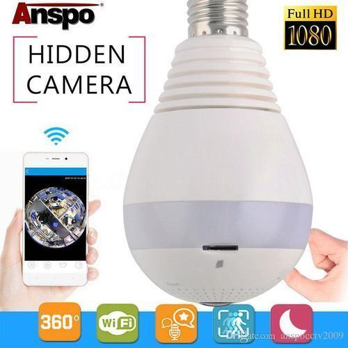 cctv bulb camera wifi bulb
