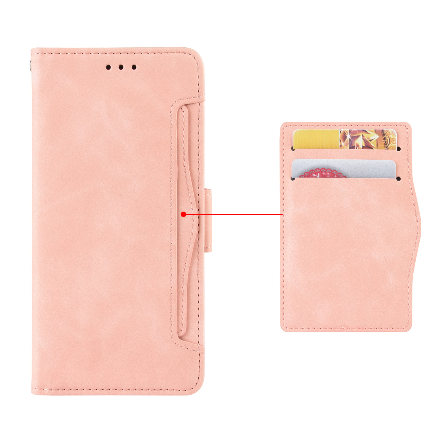 Wallet Cover Casing for OPPO Reno5 Reno 5 Pro Leather Magnetic Card Slot Phone Cover