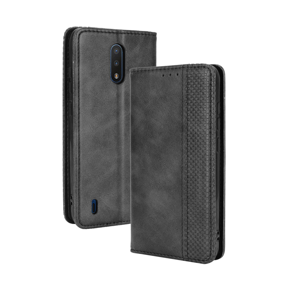 Flip Case for Nokia C2 Tava Nokia C2 Tennen with Magnetic Closure Wallet Leather Phone Case