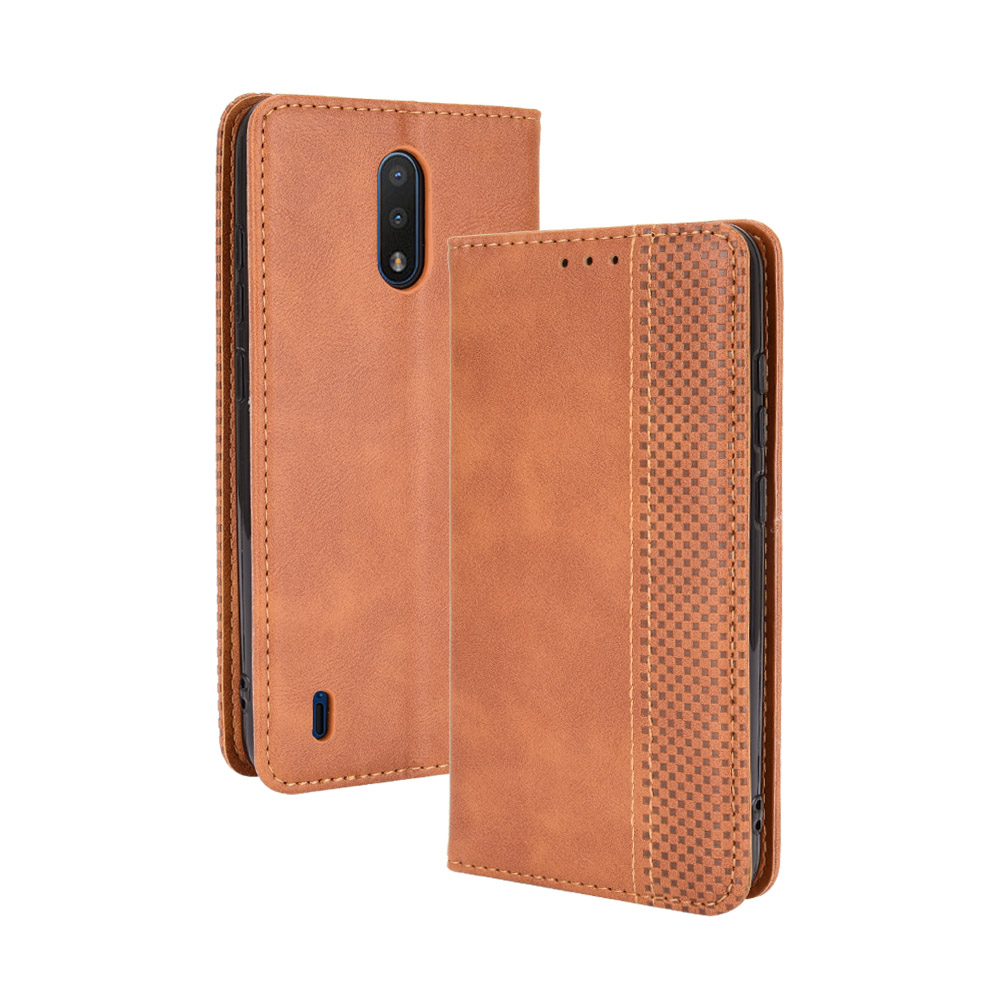 Flip Case for Nokia C2 Tava Nokia C2 Tennen with Magnetic Closure Wallet Leather Phone Case