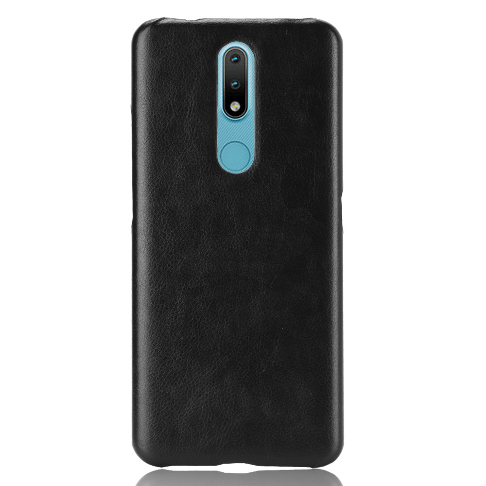 Case for Nokia 2.4 Cover PC+Leather Lychee Pattern Shockproof Protective Cover