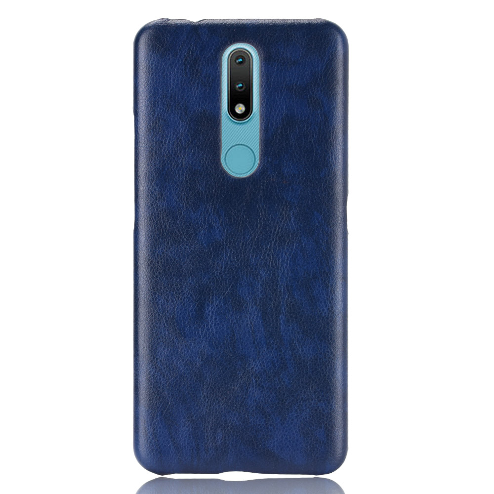 Case for Nokia 2.4 Cover PC+Leather Lychee Pattern Shockproof Protective Cover