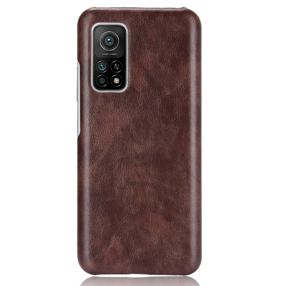 Case for Xiaomi Mi 10T Xiaomi Mi 10T Pro PC+Leather Lychee Pattern Shockproof Protective Cover