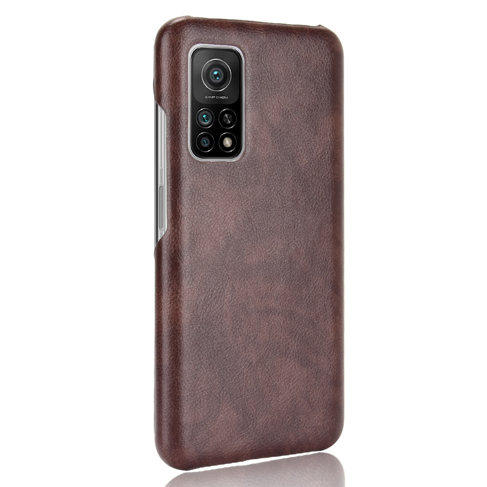 Case for Xiaomi Mi 10T Xiaomi Mi 10T Pro PC+Leather Lychee Pattern Shockproof Protective Cover