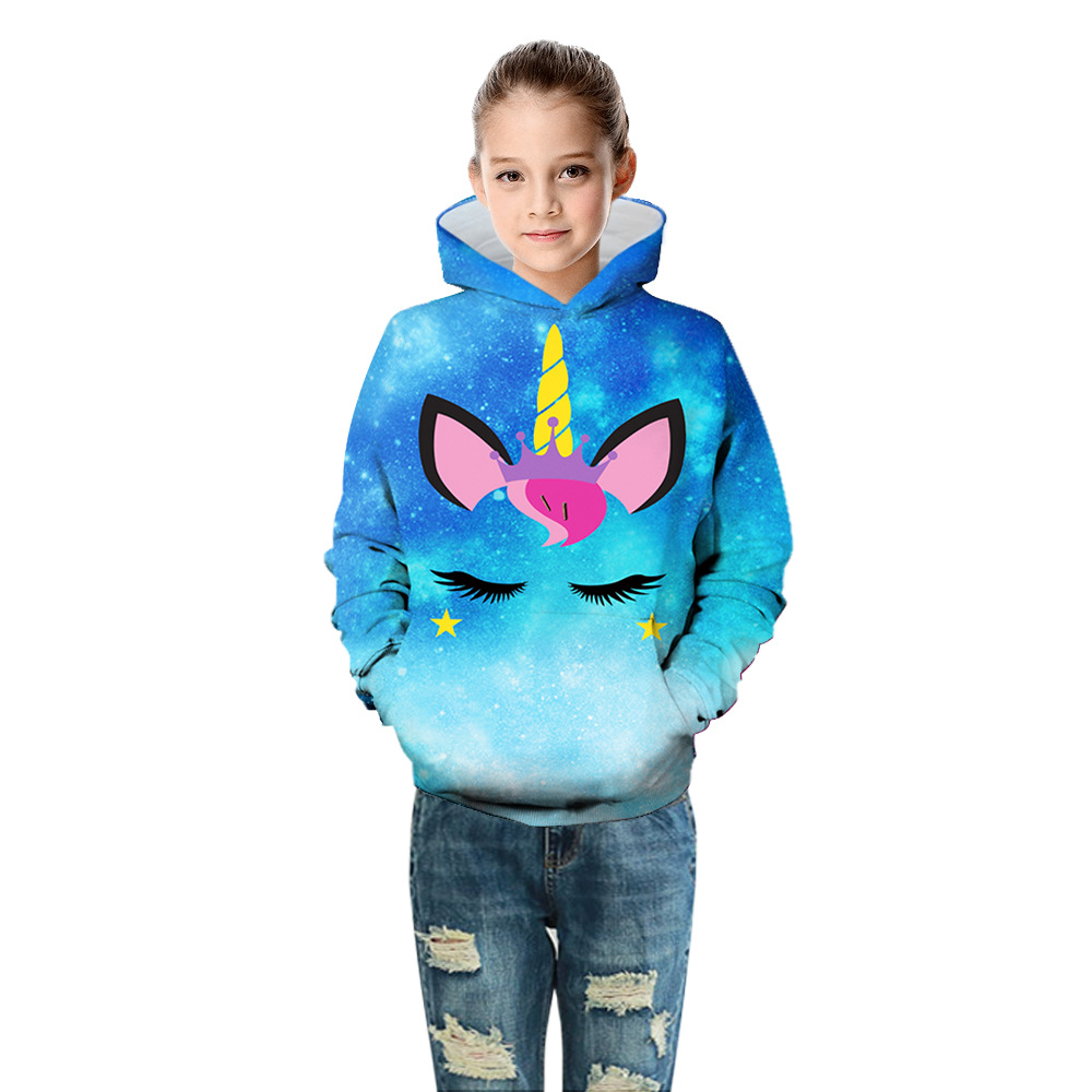 Hoodies Sweatshirt with 3D Print for Boys and Girls