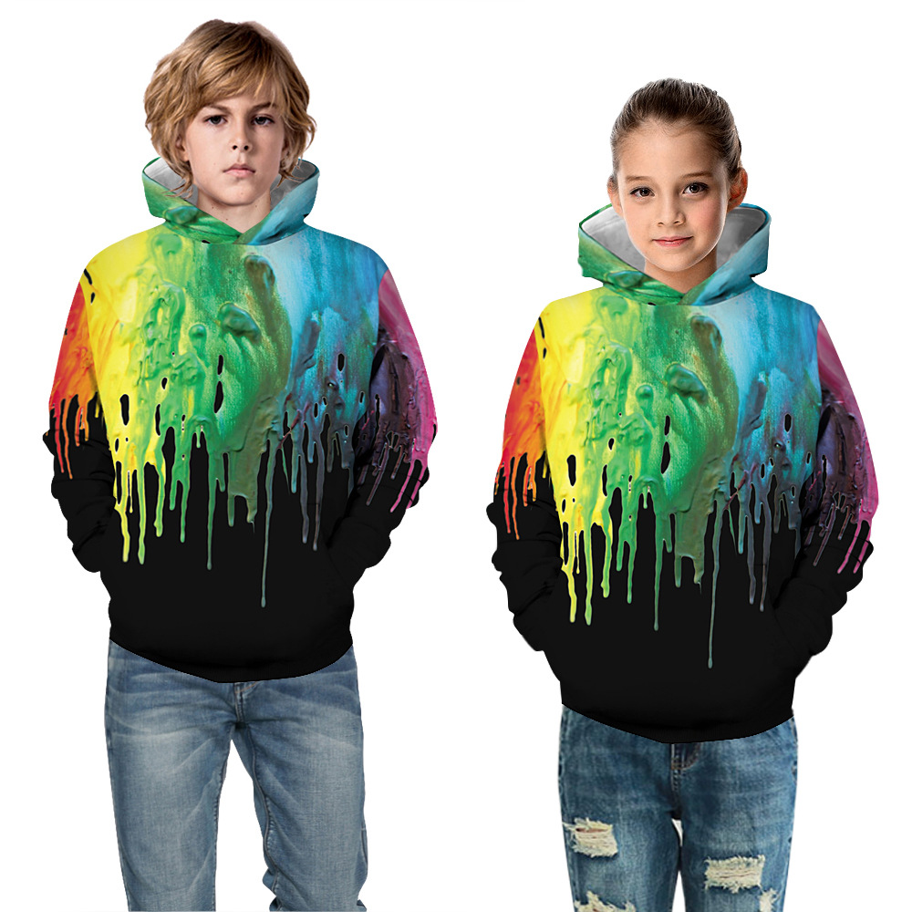 Hoodies Sweatshirt with 3D Print for Boys and Girls