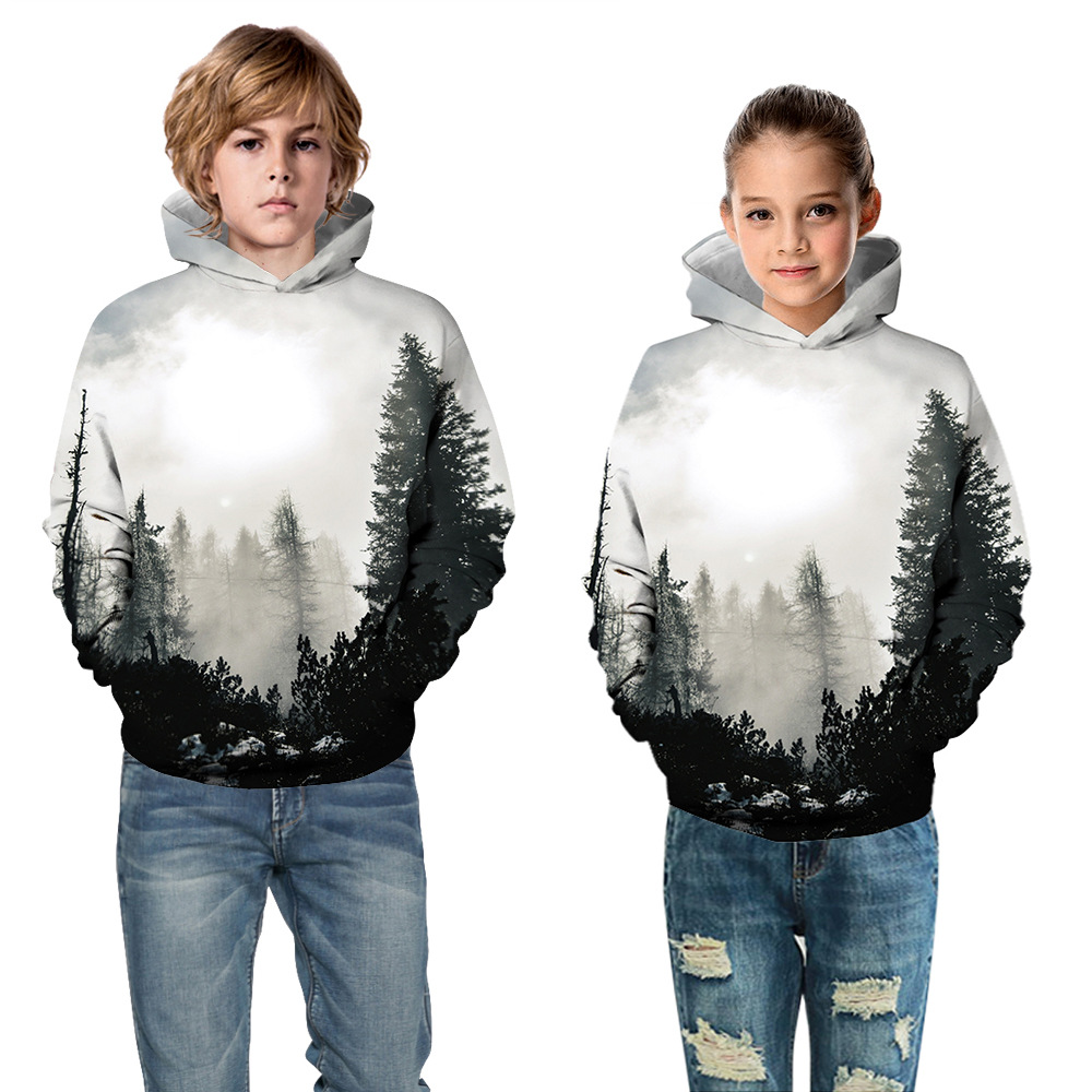 Hoodies Sweatshirt with 3D Print for Boys and Girls