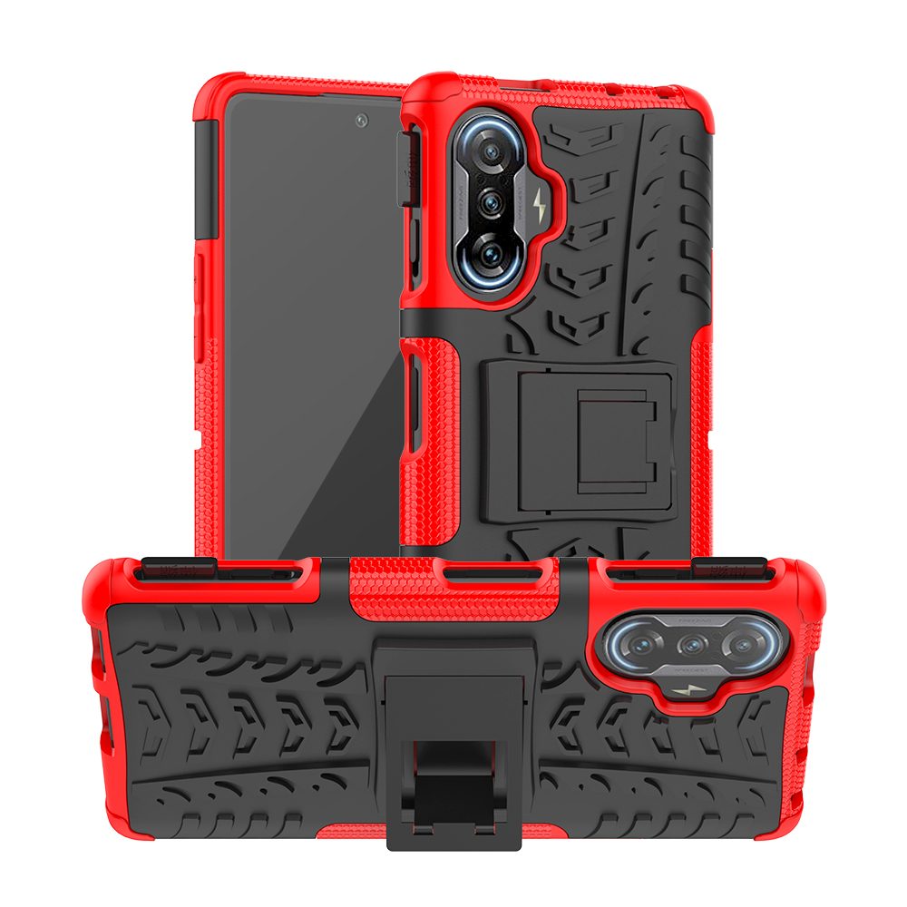 Xiaomi Redmi K40 Gaming Phone Case,Xiaomi Redmi K40 Gaming Heavy Duty [Drop-protection] with Kickstand Back Cover