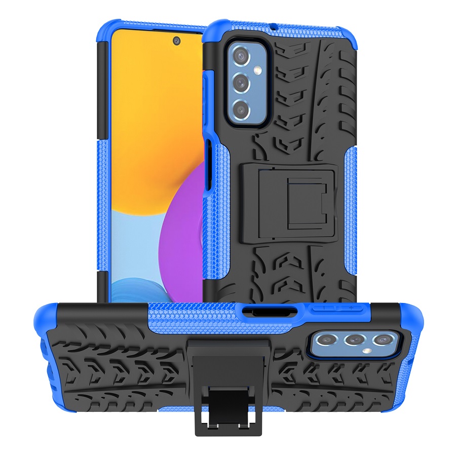 Samsung Galaxy M52 Phone Case,Samsung Galaxy M52 Heavy Duty [Drop-protection] with Kickstand Back Cover