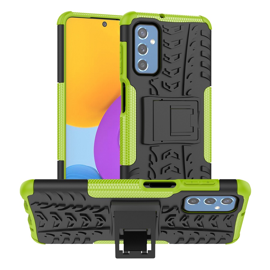 Samsung Galaxy M52 Phone Case,Samsung Galaxy M52 Heavy Duty [Drop-protection] with Kickstand Back Cover