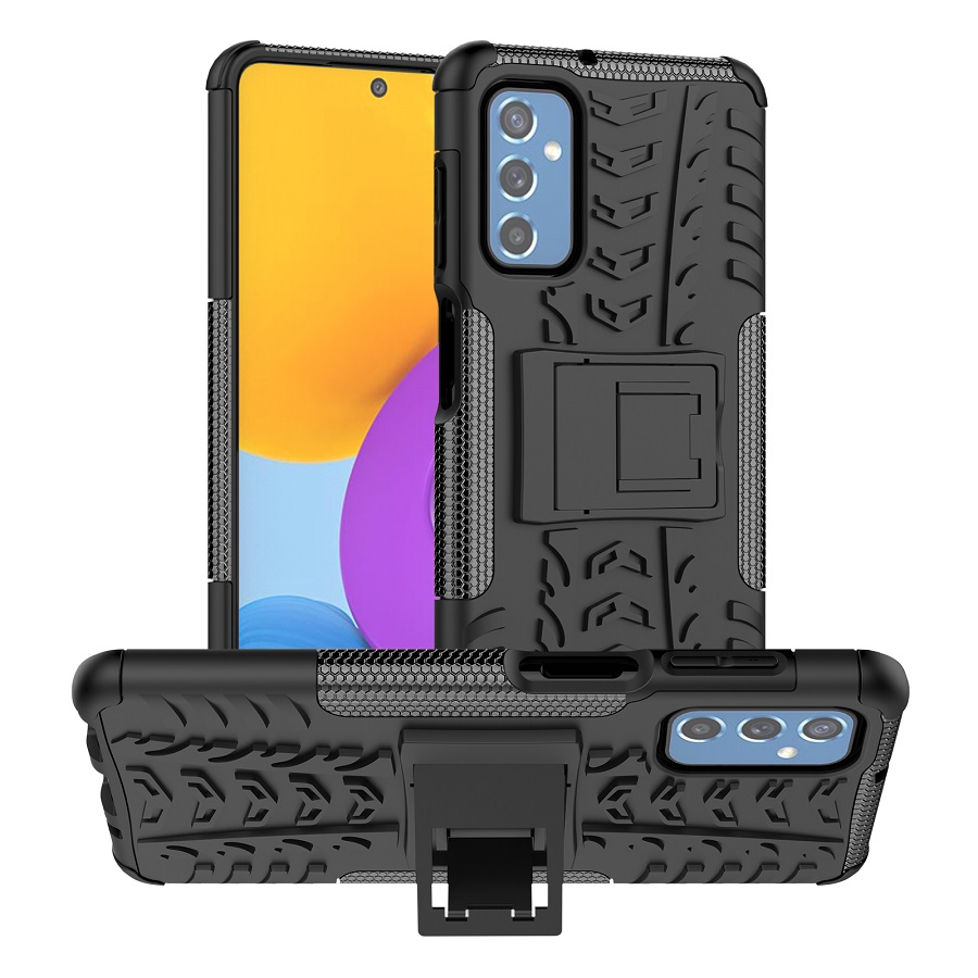 Samsung Galaxy M52 Phone Case,Samsung Galaxy M52 Heavy Duty [Drop-protection] with Kickstand Back Cover