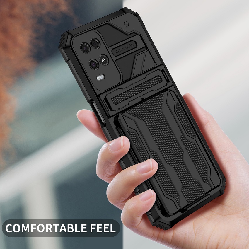 OPPO Series Phone Case,OPPO A15 A15S A16 A16S A54 A74 4G Realme C20 C21 C17 5 F19 A7 A12 A12e A11K A5S F9 Case Cover Armor With Card Pocket