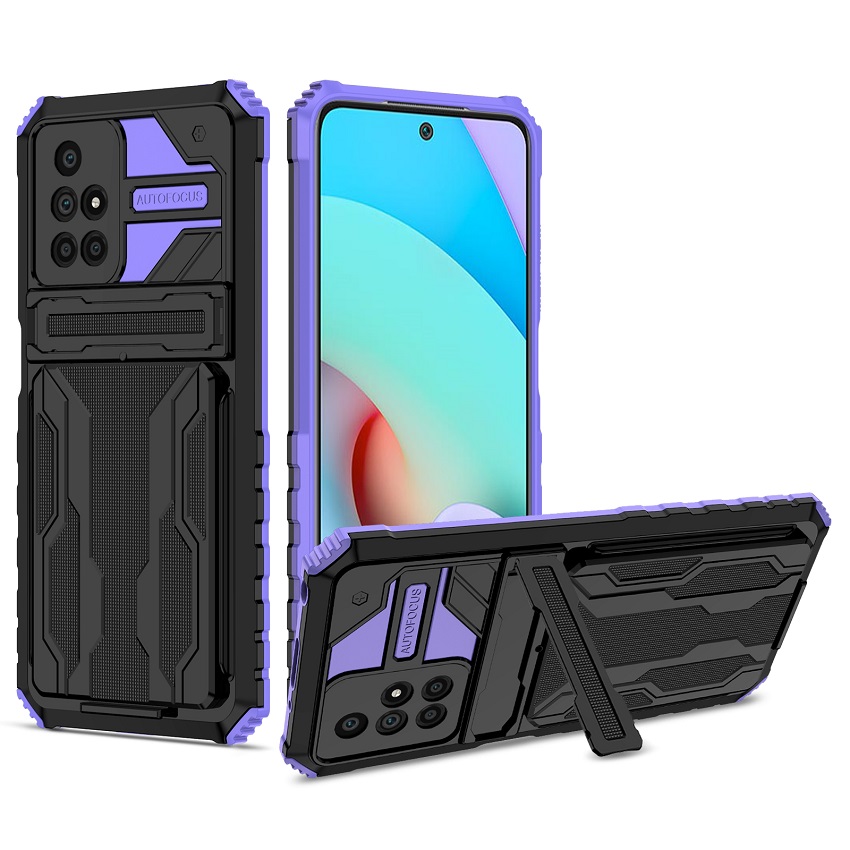 Xiaomi Redmi Phone Case,Xiaomi Mi 11T Pro 11 Lite Poco M3 Poco X3 Pro Remi 9T 10 9A 9C Note 9S 9 Pro 10S Pro 11 Pro Plus 5G Case Cover Armor With Card Pocket