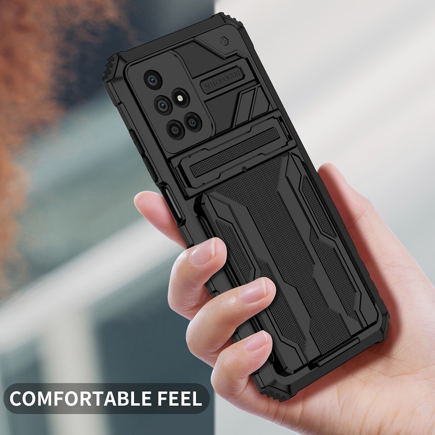 Xiaomi Redmi Phone Case,Xiaomi Mi 11T Pro 11 Lite Poco M3 Poco X3 Pro Remi 9T 10 9A 9C Note 9S 9 Pro 10S Pro 11 Pro Plus 5G Case Cover Armor With Card Pocket