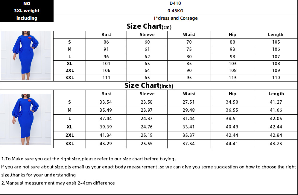 Women's 2023 New Solid Color Package Hip Professional OL Temperament Big Yards in Africa and Europe and the United States Dresses
