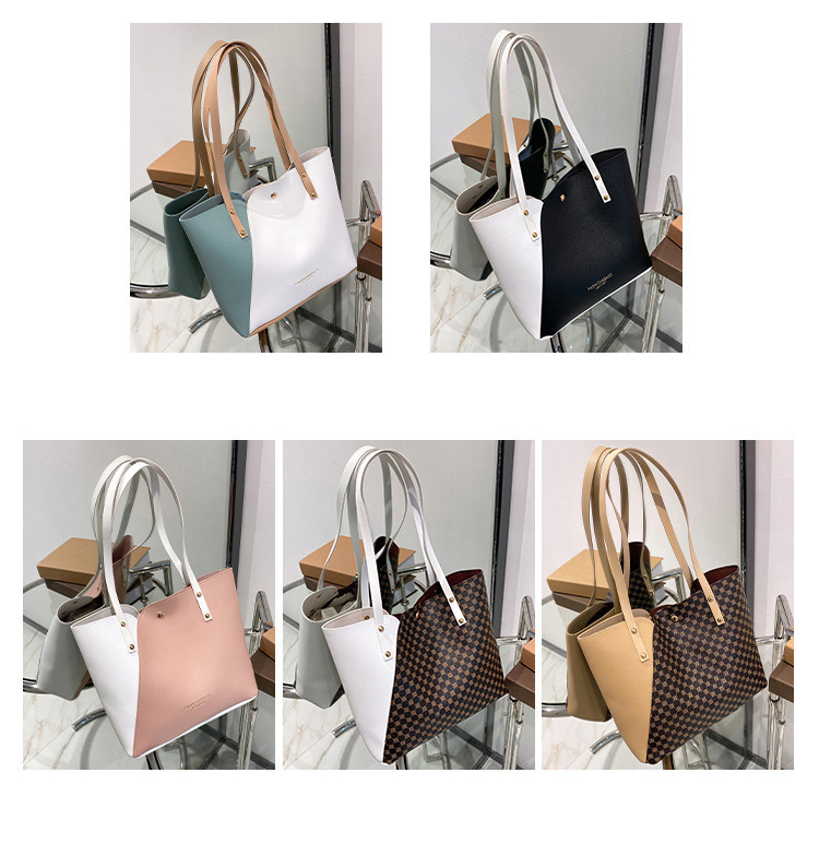 HOT SALE Fashion Tote Bag Women Bag Women Shopping Bag Large Versatile Mommy Bag Handbags Shoulder PU Leather Bag Woman