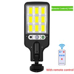 [PromisING] Upgrade Solar Light LED Home Outdoor Sunlight Wall Light Waterproof PIR Motion Sensor Bright Lamp Lighting No-electricity-bills Coupon Remote Control 277*84*40mm 10W
