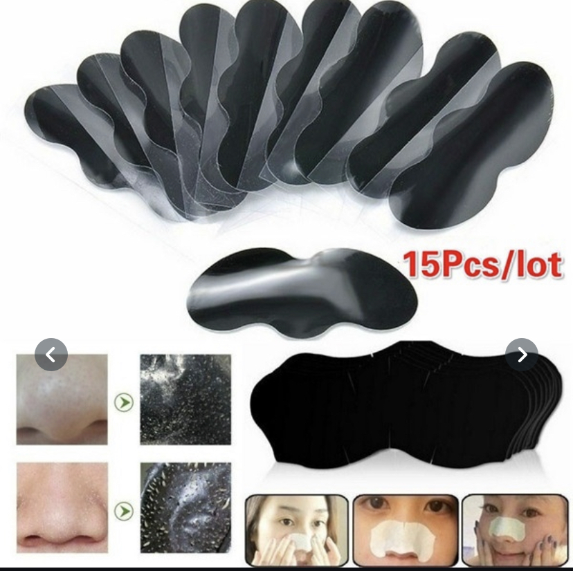 60Pcs Deep Cleansing Nose Strips Blackhead Remover Nasal Spot Facial Dot Sticker Sheet Nose Mask