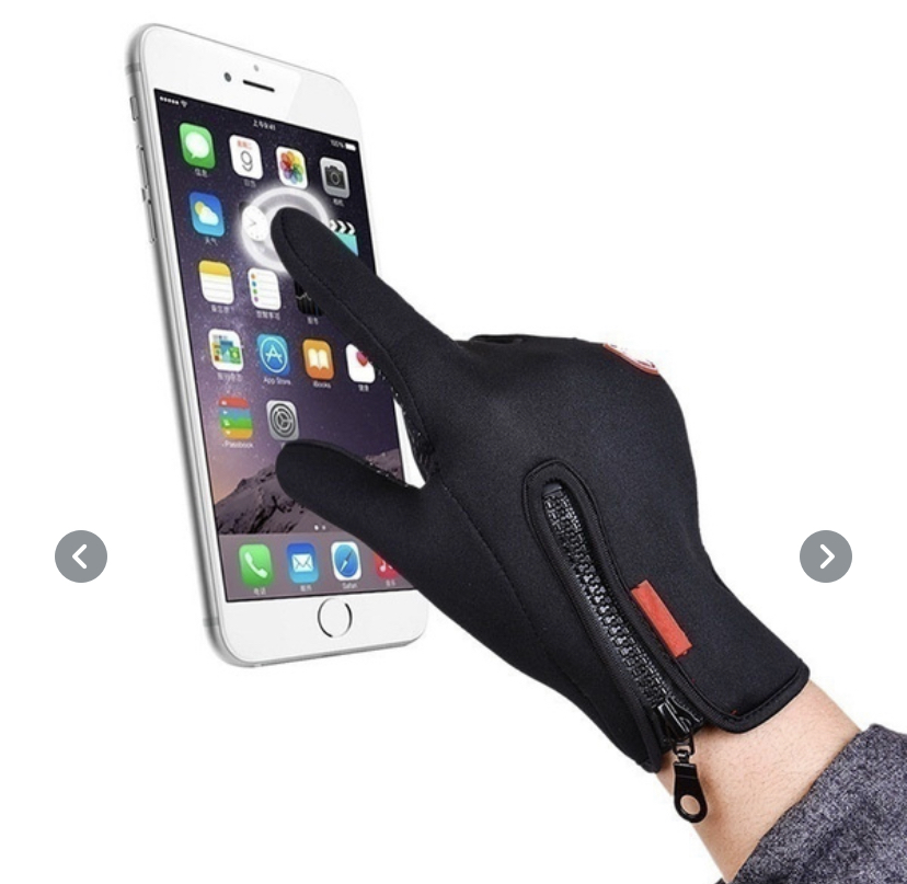 1Pair Winter Gloves Warm Windproof Gloves Waterproof Gloves Touch Screen Gloves Ski Gloves Riding