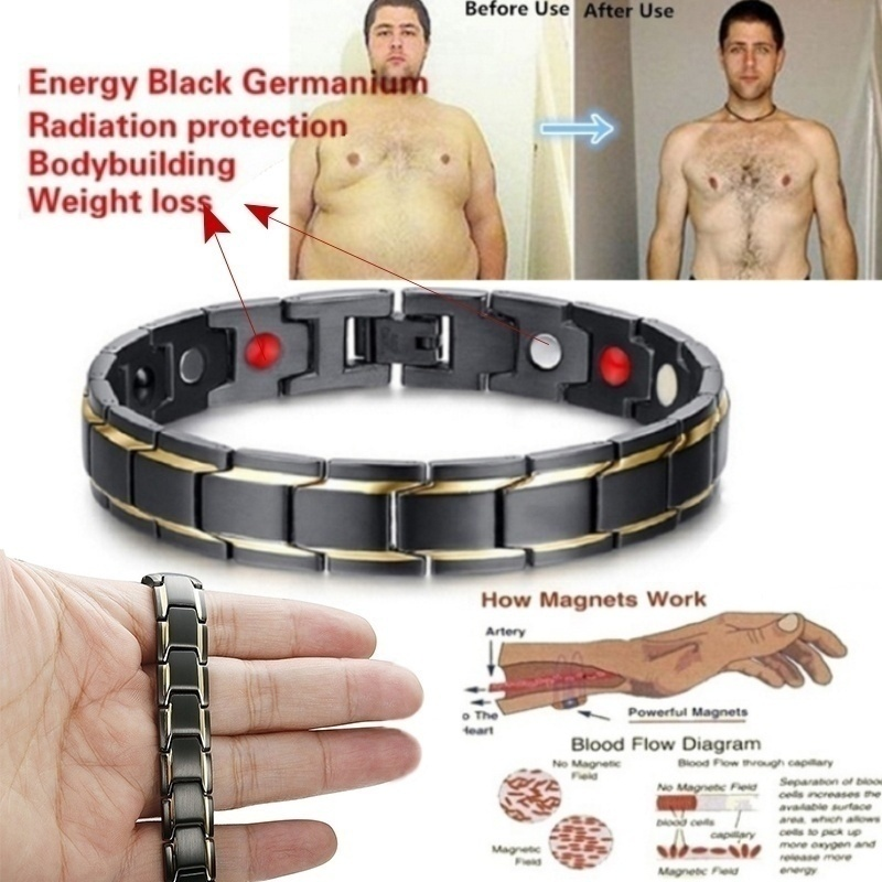 Men&apos;s Magnetic Therapy Health Anti-snoring Magnetic Therapy Bracelet Treatment Snoring Sleep Better
