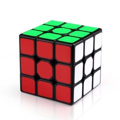 Children's educational toys three-order Rubik's Cube Black Third order