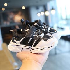 Size[26-30] 1-6 Years Old Baby Sandals Boys Functional Shoes Mesh Shoes Girls Baby Toddler kids shoes Black 26