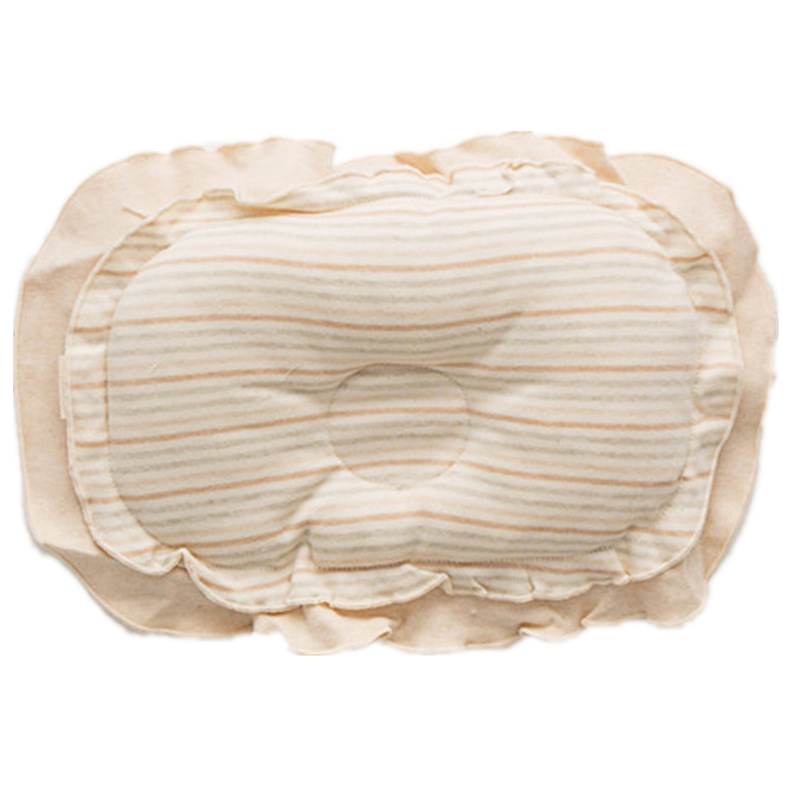 2021 new newborn stereotyped color cotton pillow baby cotton baby pillow