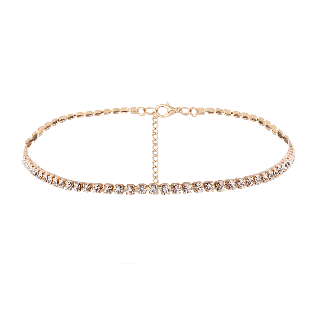 Simple temperament diamond necklace clavicle necklace necklace female