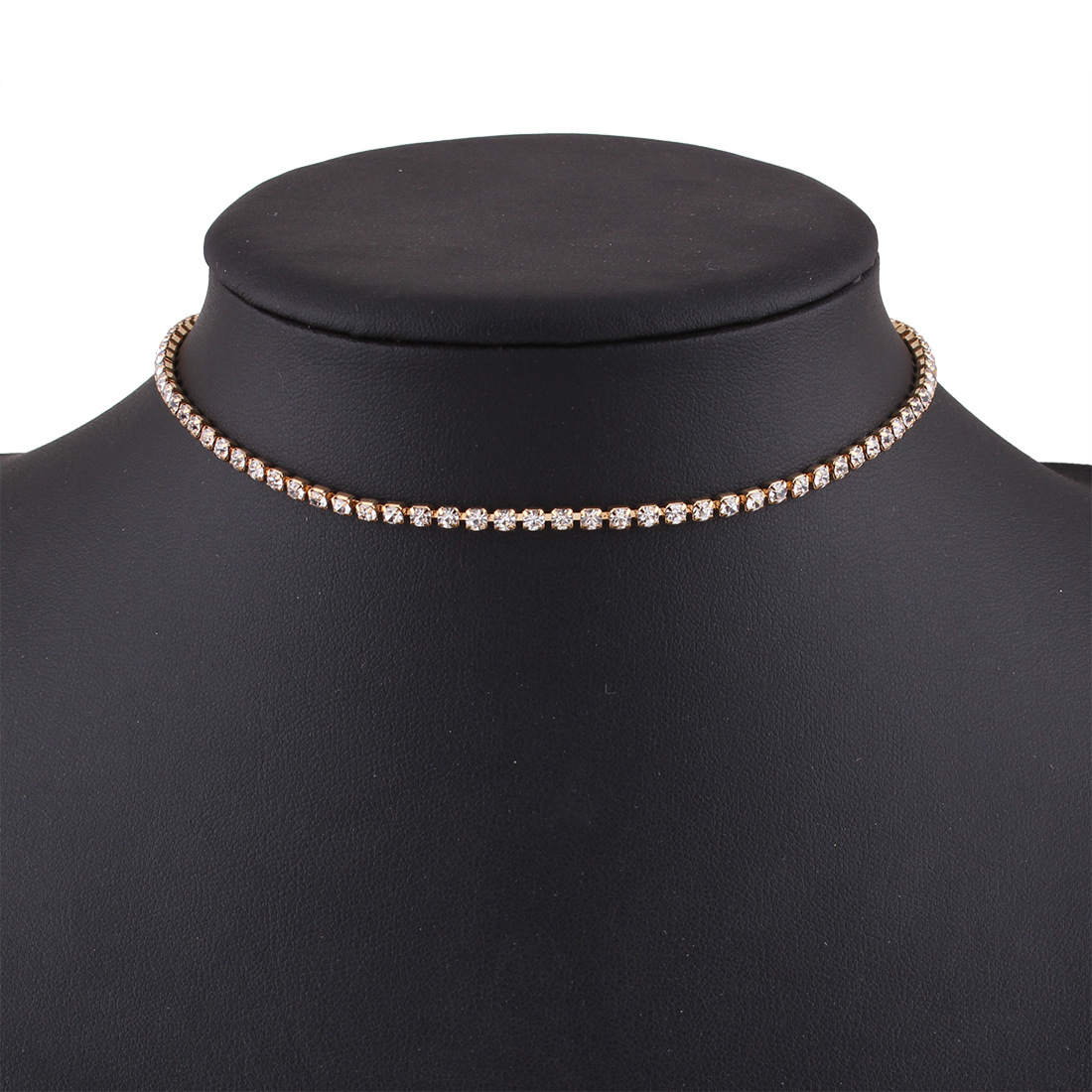 Simple temperament diamond necklace clavicle necklace necklace female
