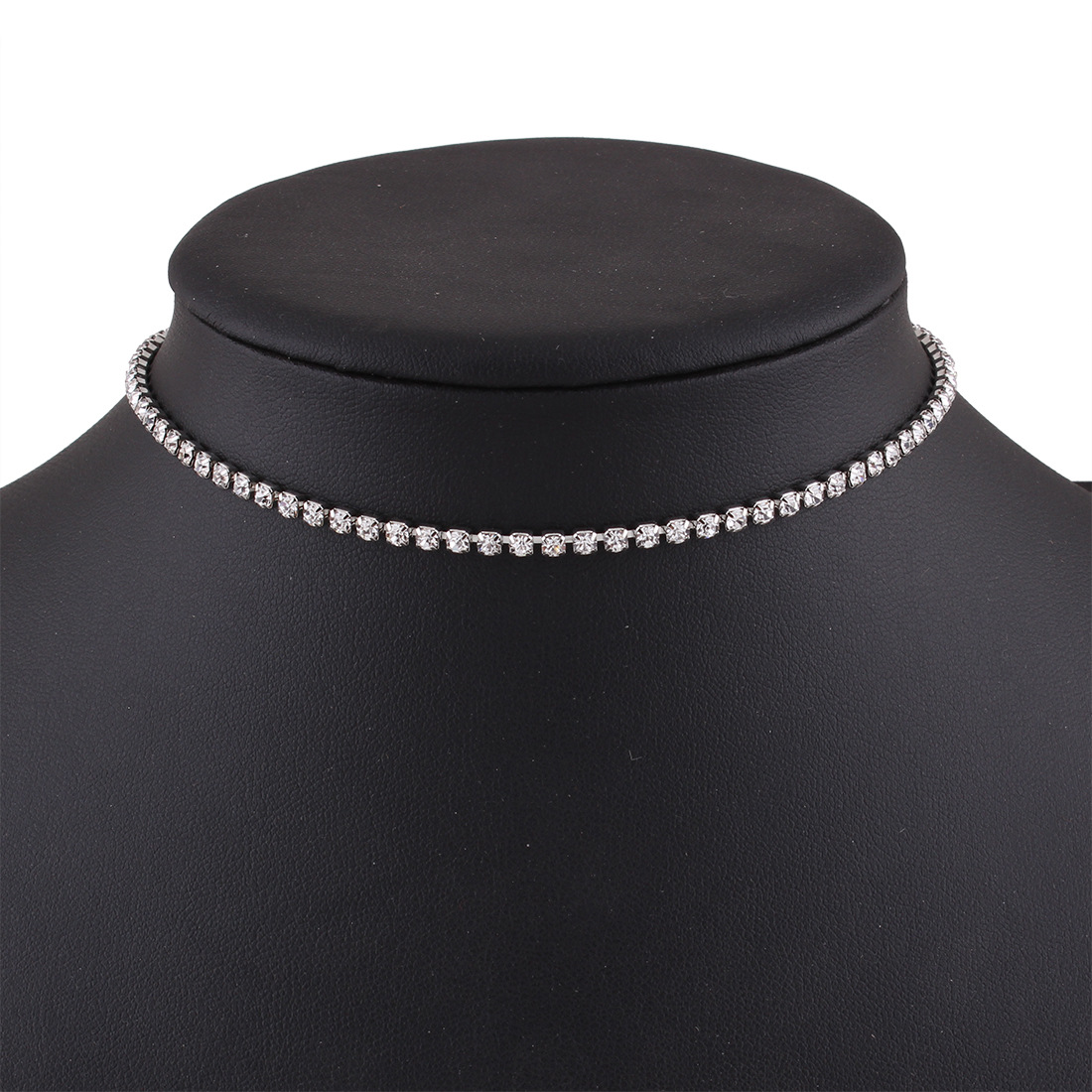 Simple temperament diamond necklace clavicle necklace necklace female